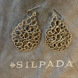 Silpada sterling silver earrings